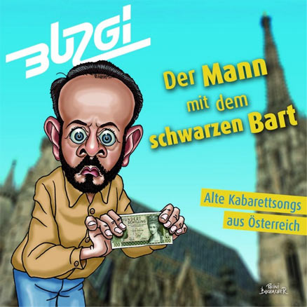 CD -Cover: Der Mann mit dem Scharzwn Bart